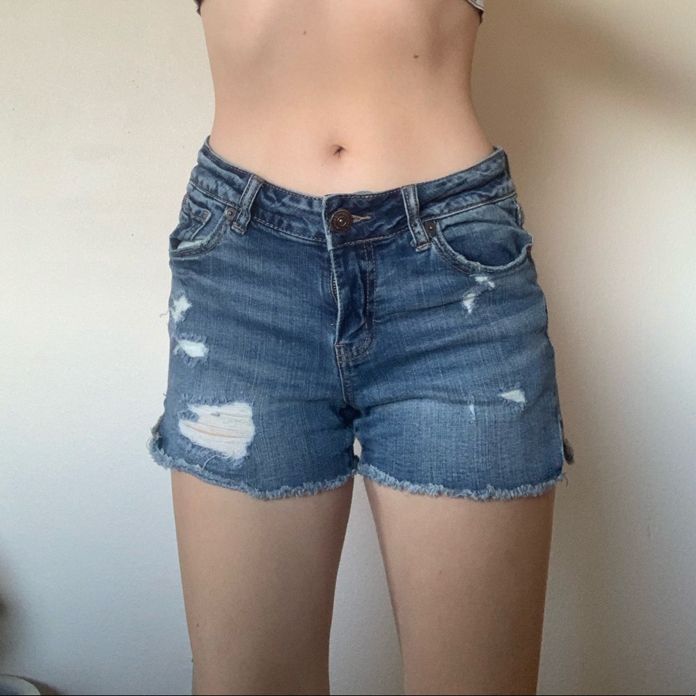 Denim shorts! Size:3/4